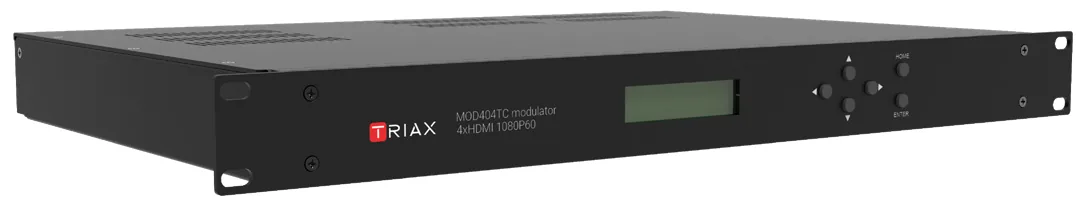 TRIAX MOD404TC, modulator 4 × HDMI v DVB-T/DVB-C
