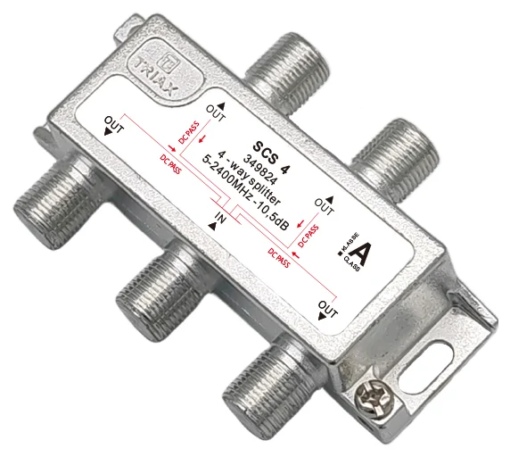 Razdelilnik Triax Silver SCS 4, 5–2400 MHz