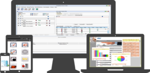 HSC Service Tracking on desktop, tablet and smartphone